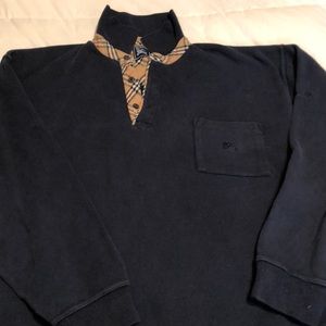 Men's vintage Burberry sweater shirt size L
